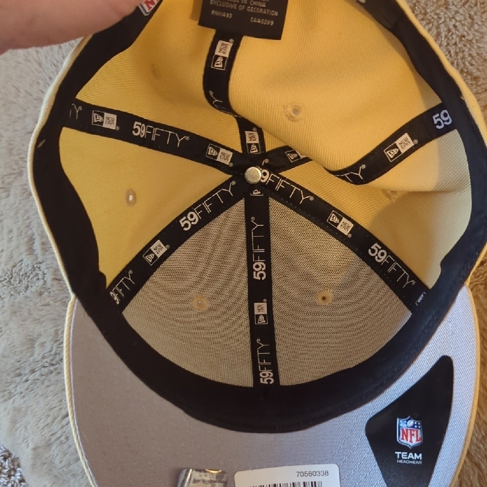 New Era 59FIFTY Light Tan Cap - Picture 7 of 7